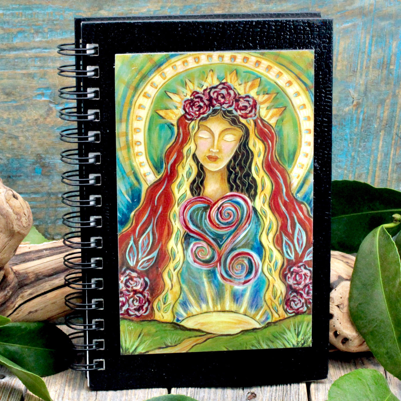 Morning Glory Art Journal Hardcover
