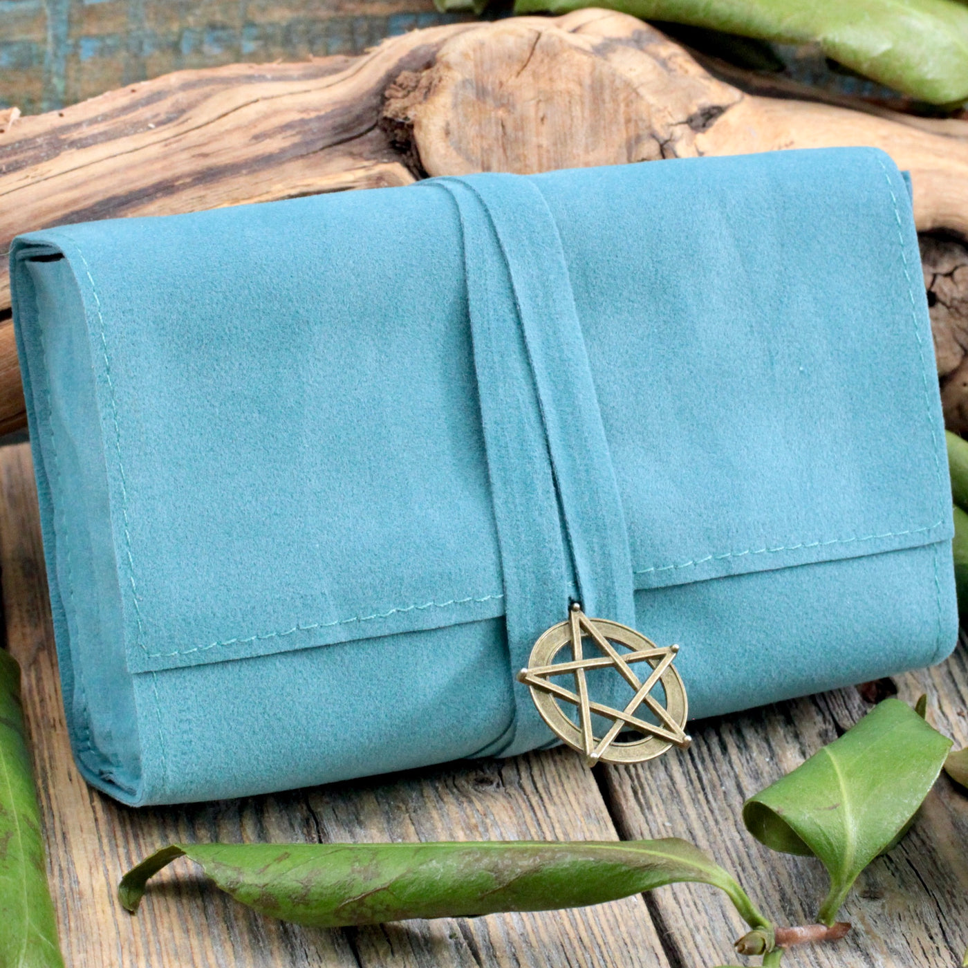 Tarot Deck Bag with Pentacle Charm