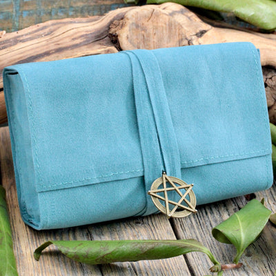 Tarot Deck Bag with Pentacle Charm