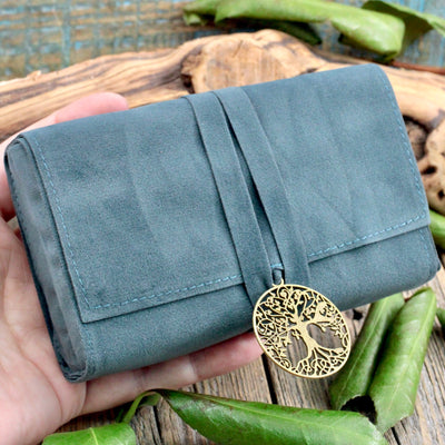 Tarot Deck Bag with Tree of Life Charm