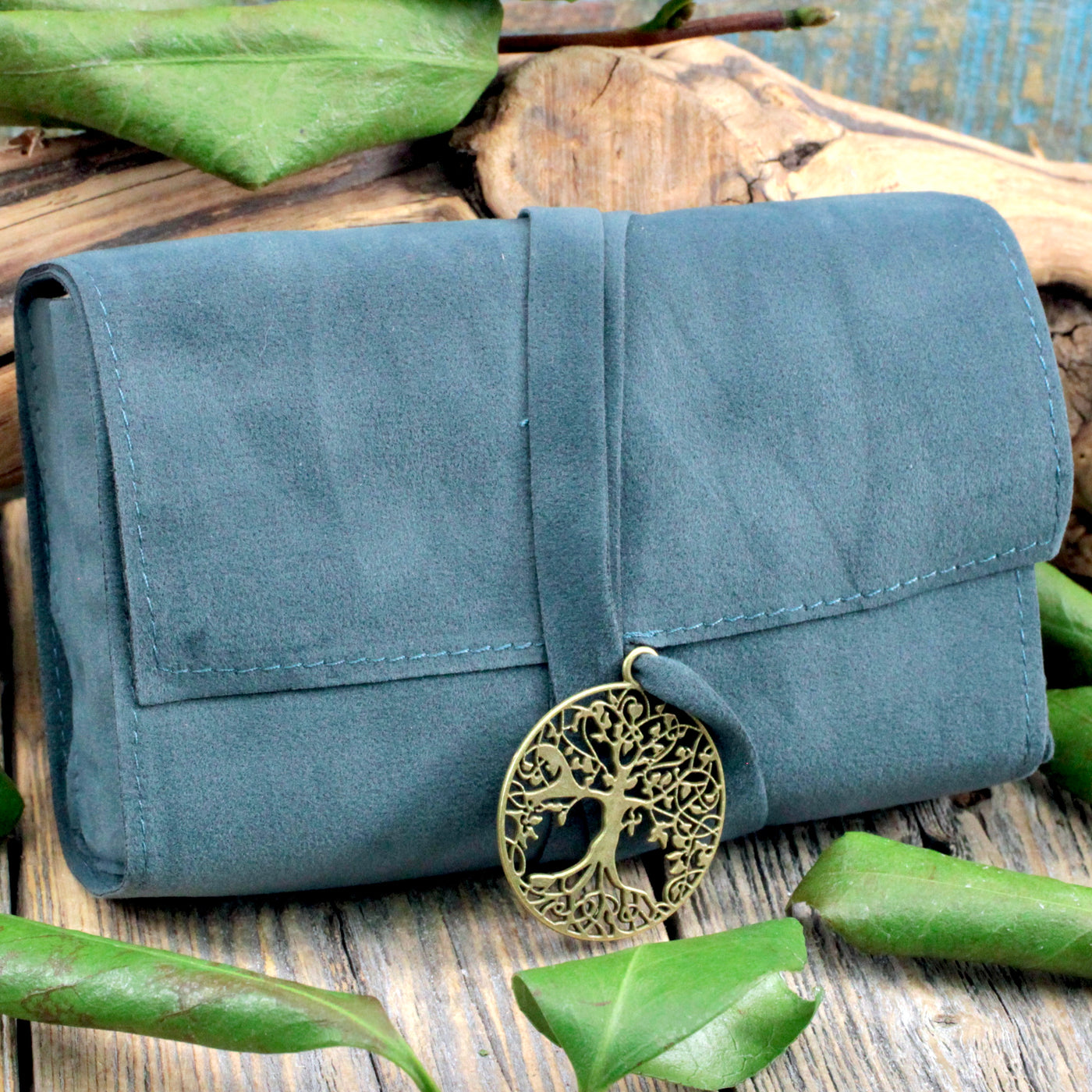 Tarot Deck Bag with Tree of Life Charm