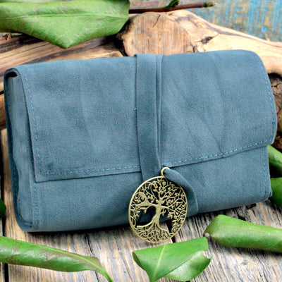 Tarot Deck Bag with Tree of Life Charm