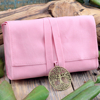 Tarot Deck Bag with Tree of Life Charm