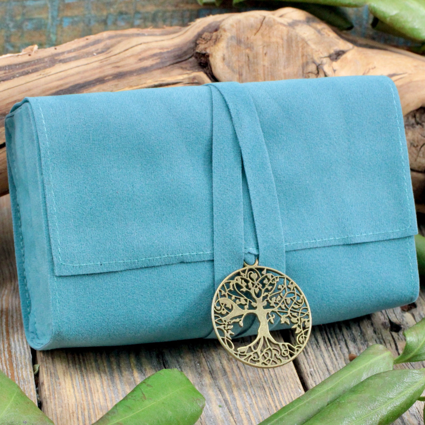 Tarot Deck Bag with Tree of Life Charm