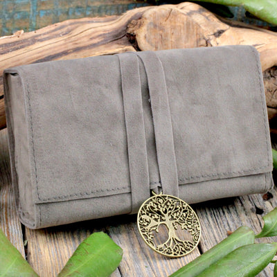 Tarot Deck Bag with Tree of Life Charm
