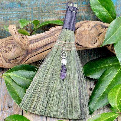 Whisk Broom with Charm