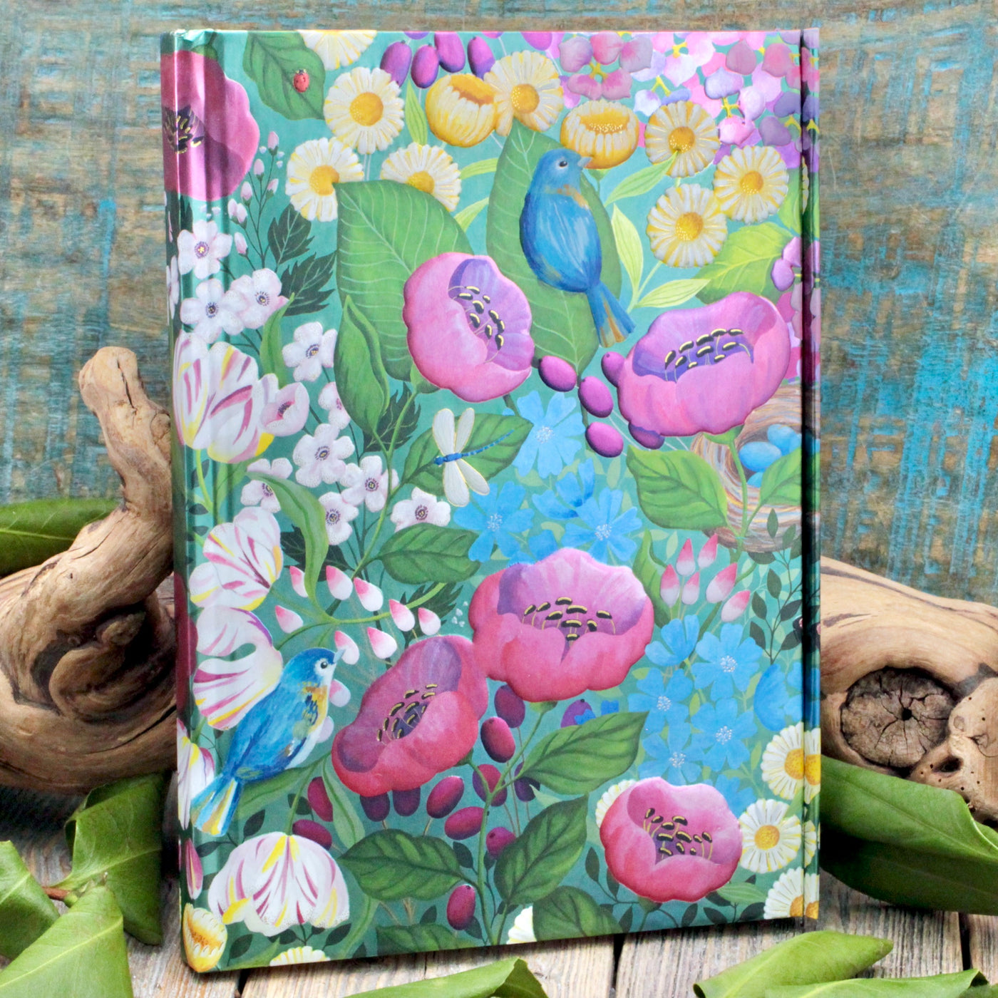Floral Design Hardcover Journal