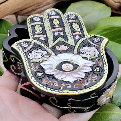 Hamsa Trinket Box