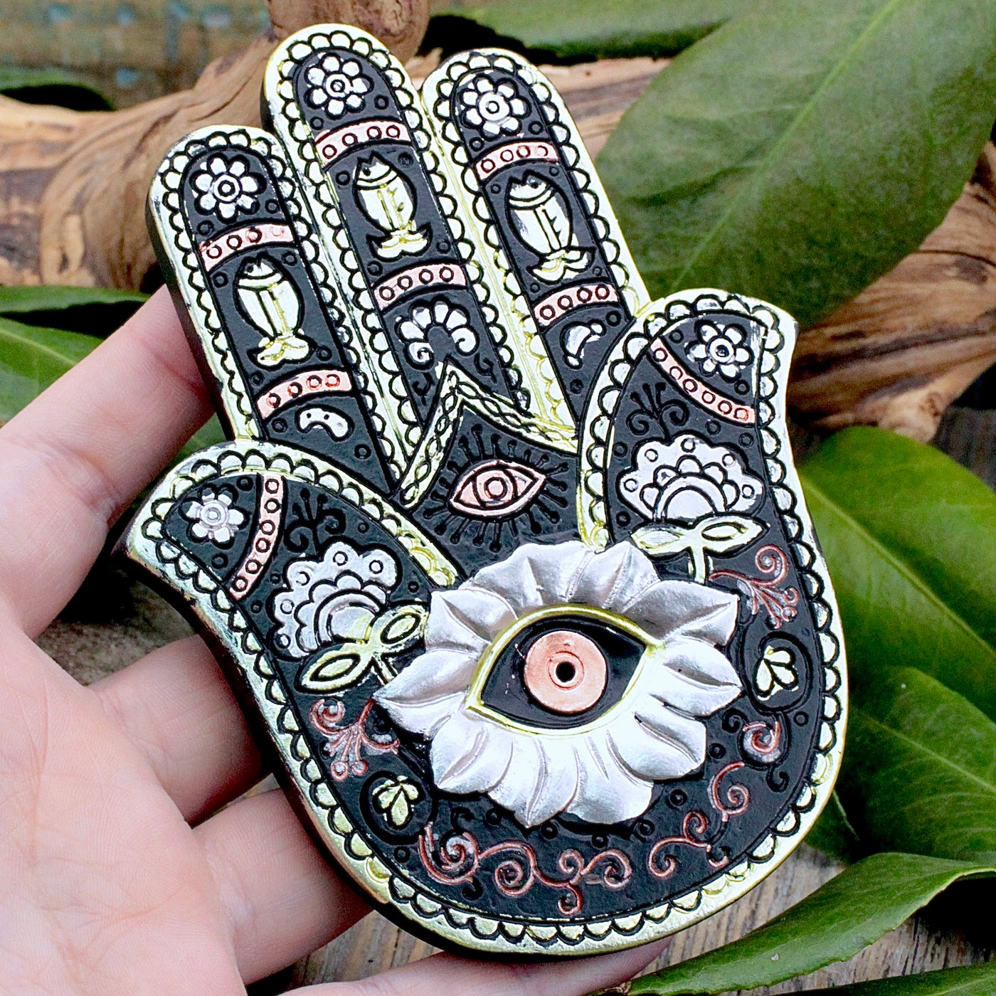 Hamsa Hand Incense holder
