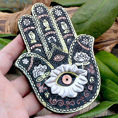 Hamsa Hand Incense holder