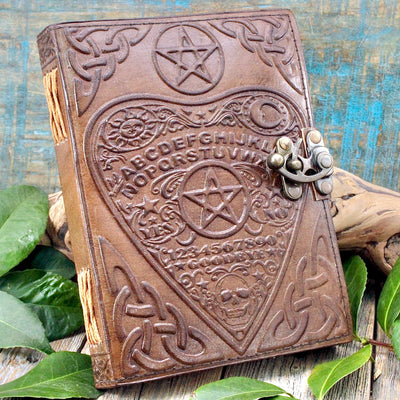 Leather Journal Planchette Design
