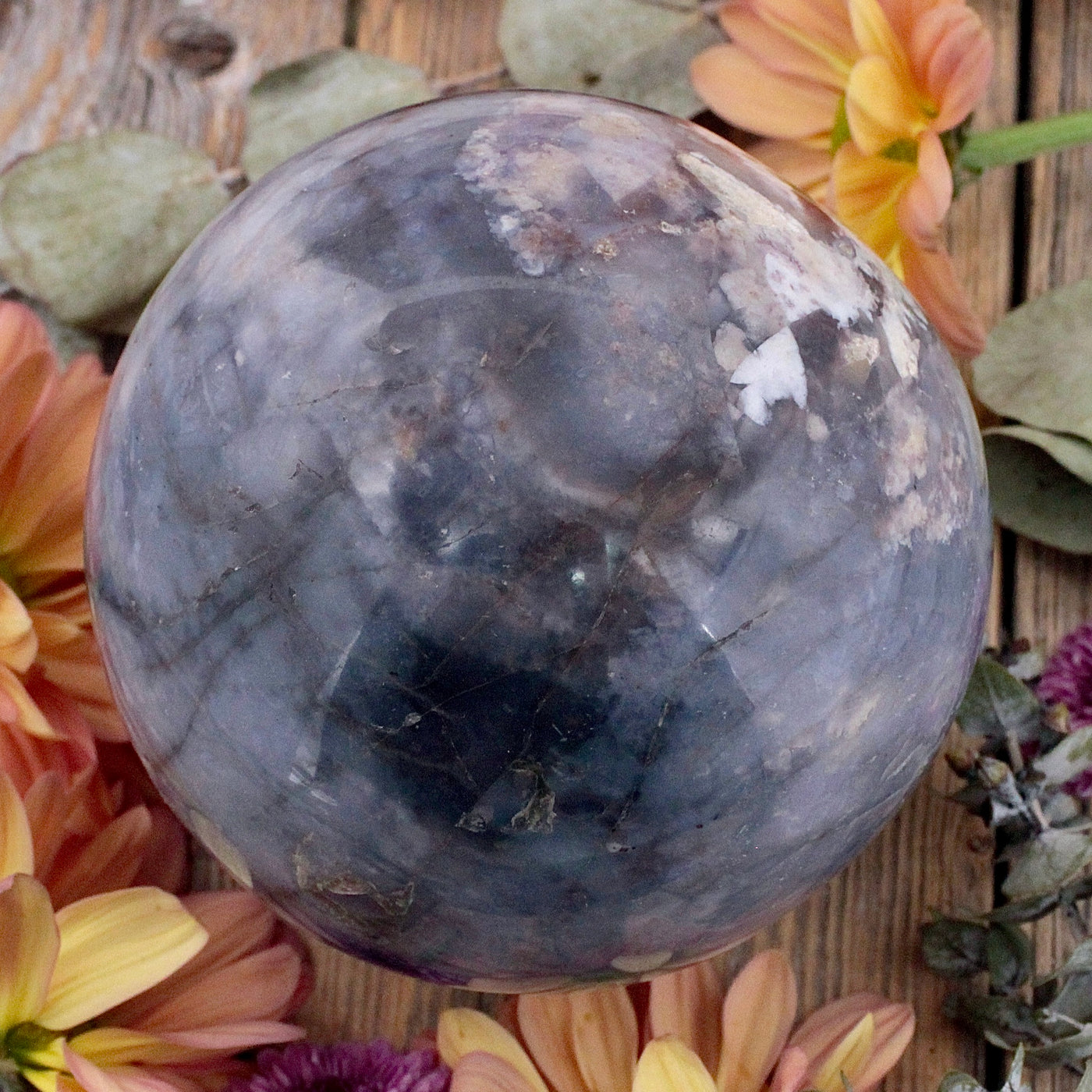 Lavender Agate Sphere