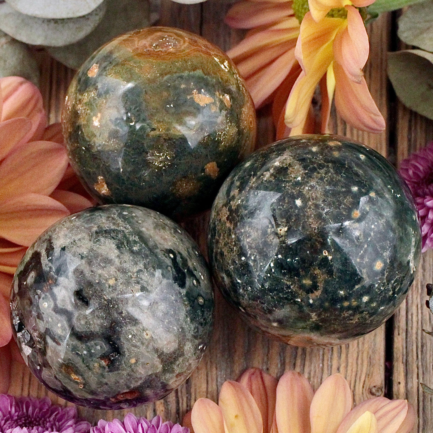 Ocean Jasper Sphere