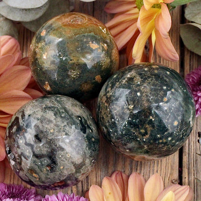 Ocean Jasper Sphere
