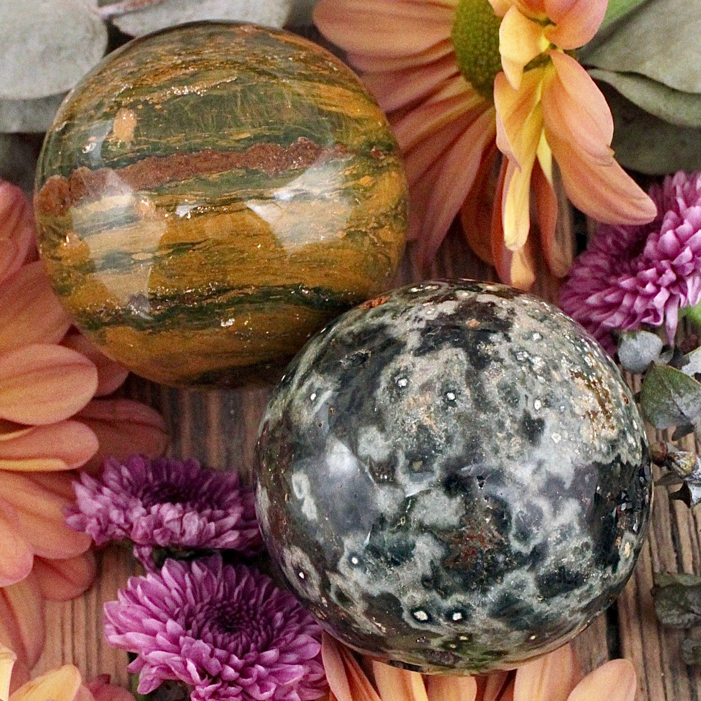 Ocean Jasper Sphere