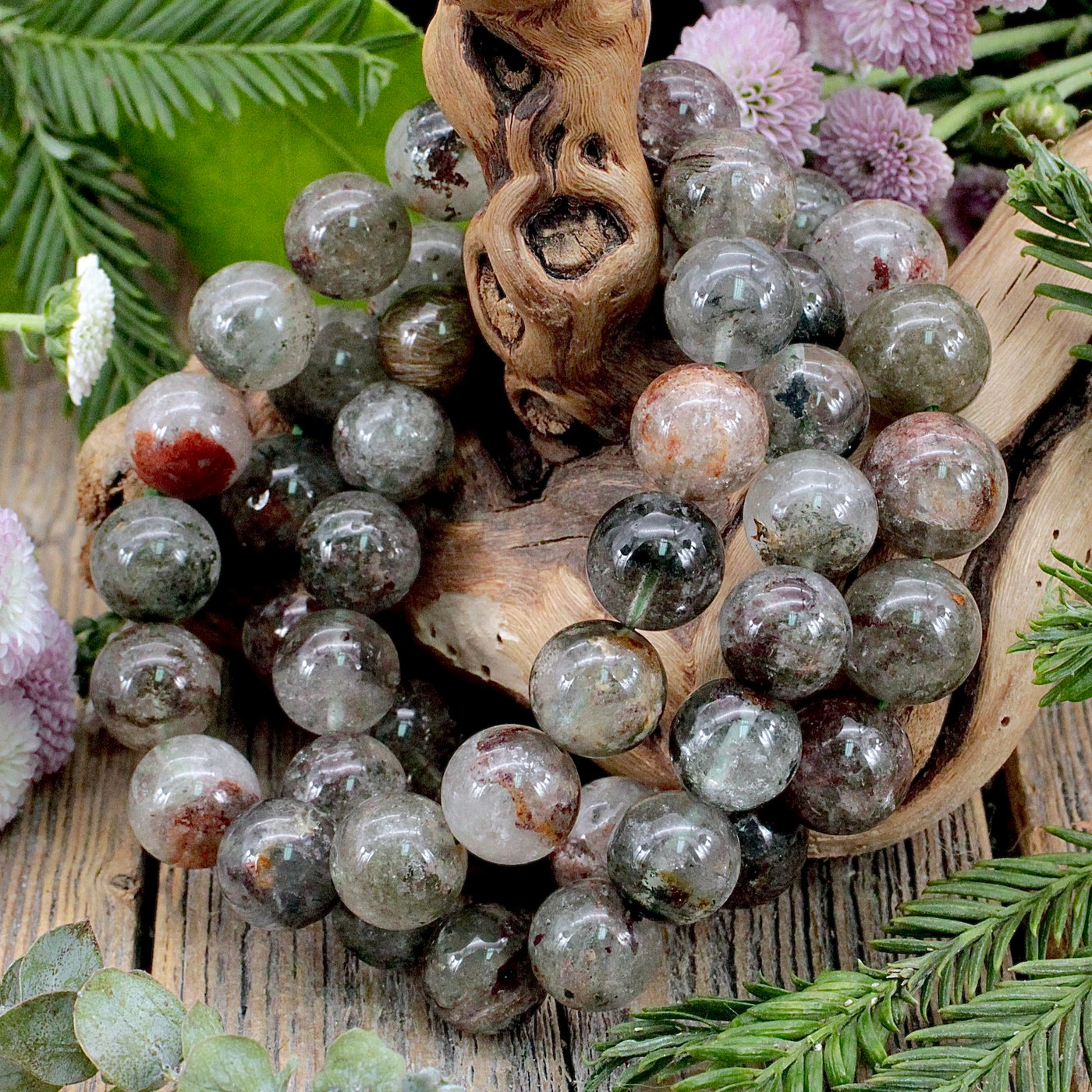 Garden Quartz Bracelet 12mm