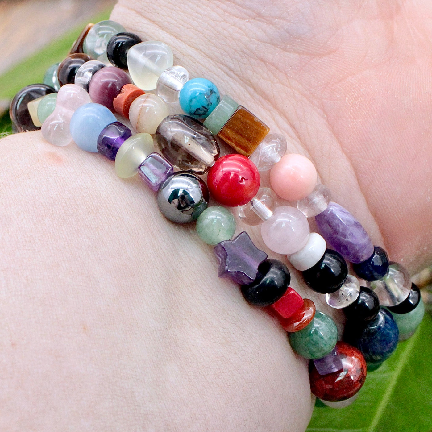 Sacred Stone Mixed Bead Bracelet Small
