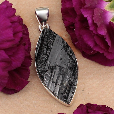 JN2857-Black-Tourmaline-Pendant-Sterling-Silver-E