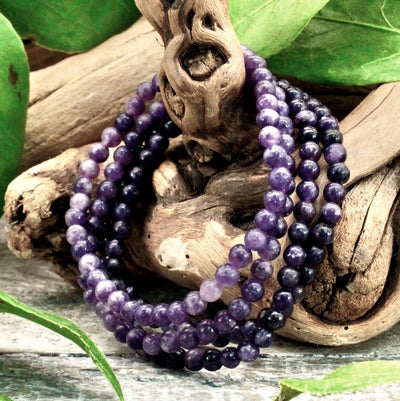 Lepidolite Bracelet - 4mm