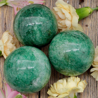 RC10015-Green-Aventurine-Sphere-C