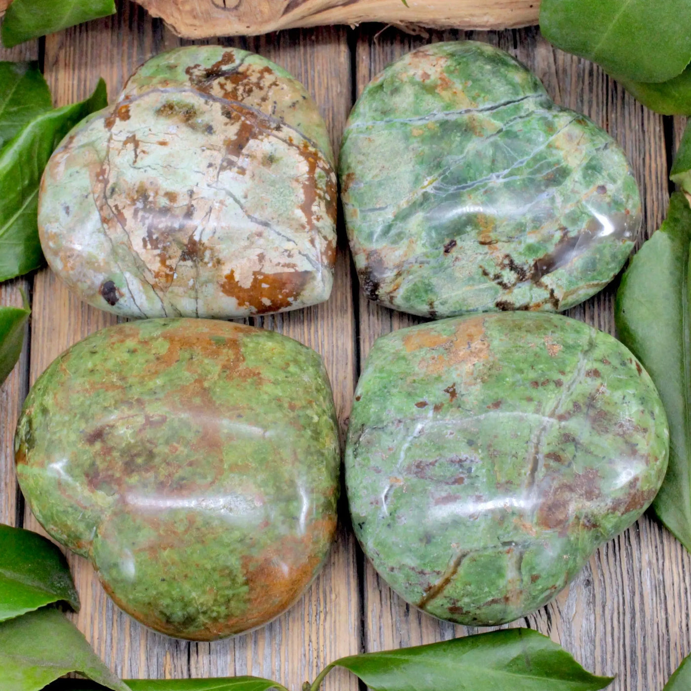 Chrysoprase Heart