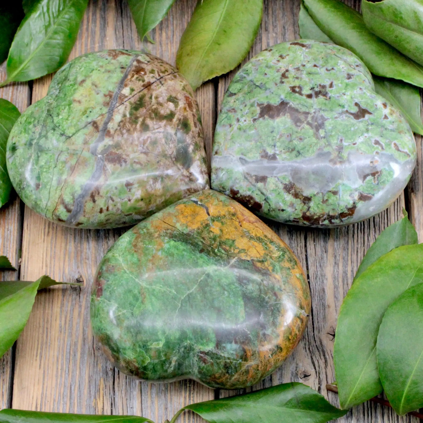 Chrysoprase Heart
