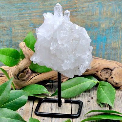 Quartz Crystal Cluster Pin