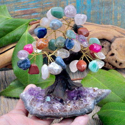 Rainbow Gem Tree Multi Stone