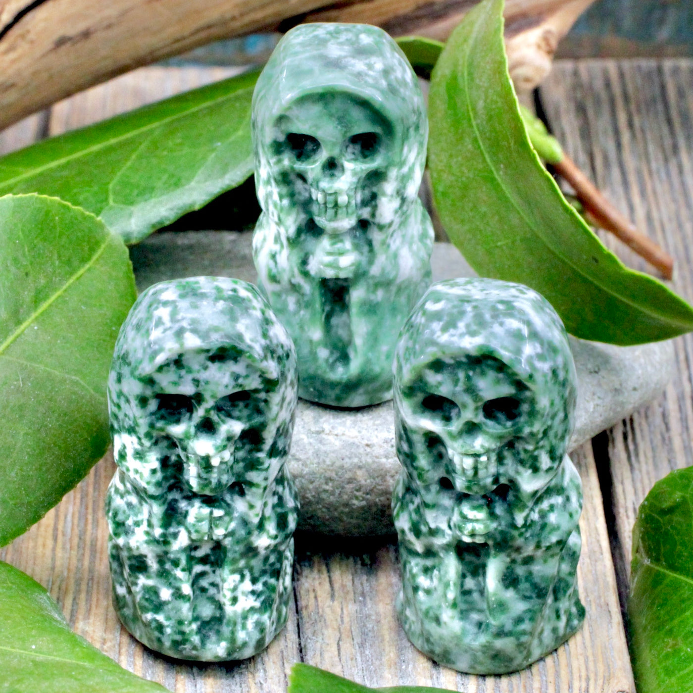 Cloaked Skeleton Carving
