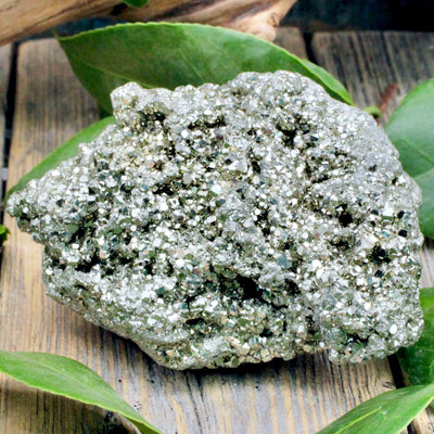 Raw Pyrite Cluster