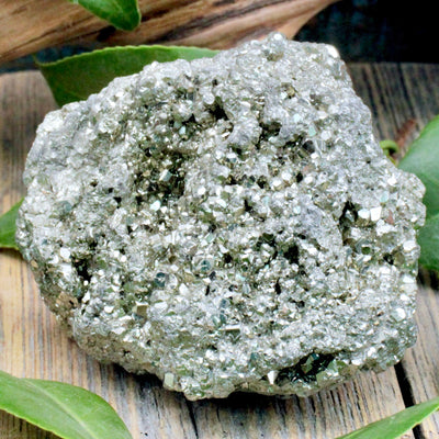 Raw Pyrite Cluster