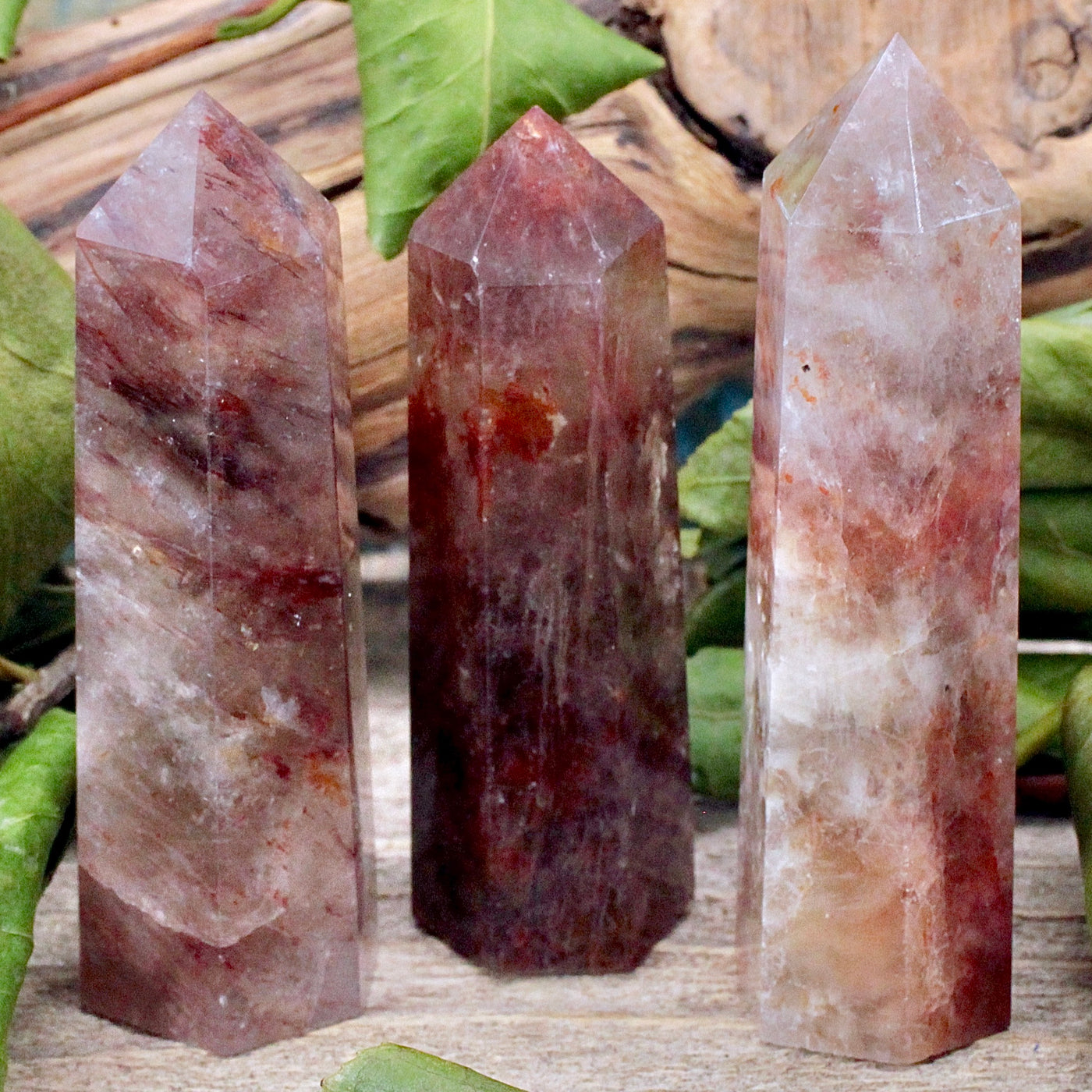 Hematoid Quartz Tower