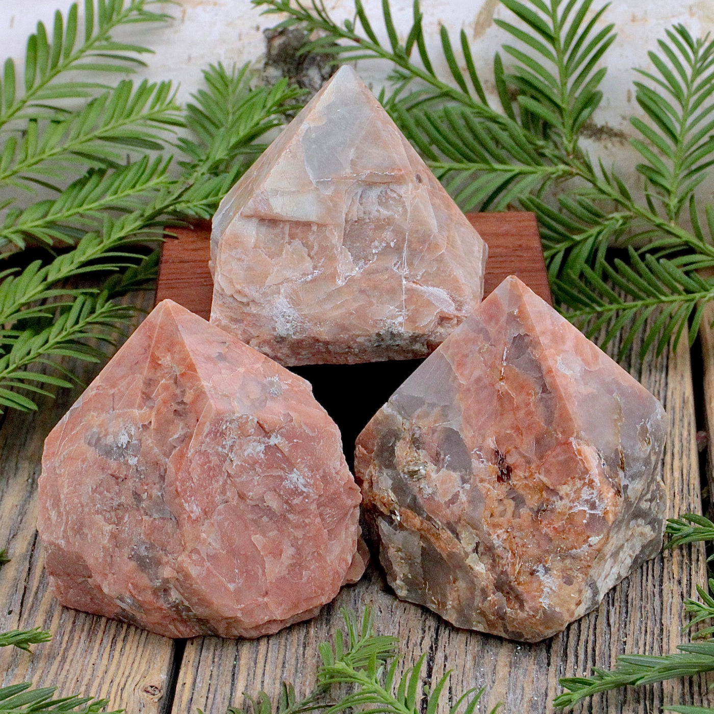 Peach Moonstone Power Point Small