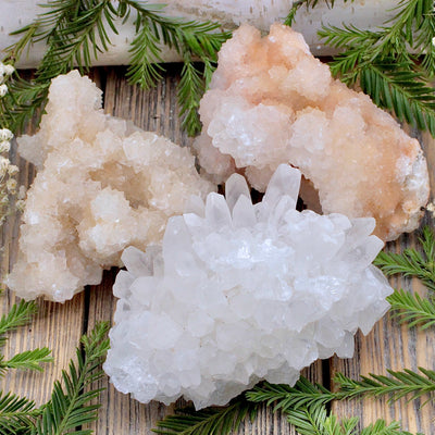 Raw Calcite Cluster