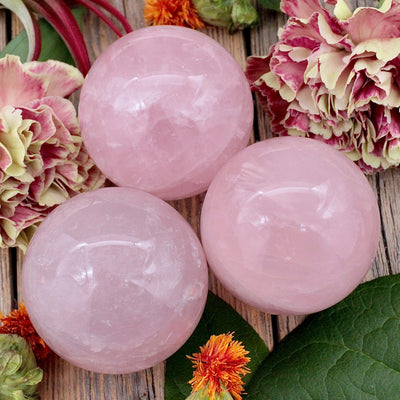 Rose Quartz Sphere A