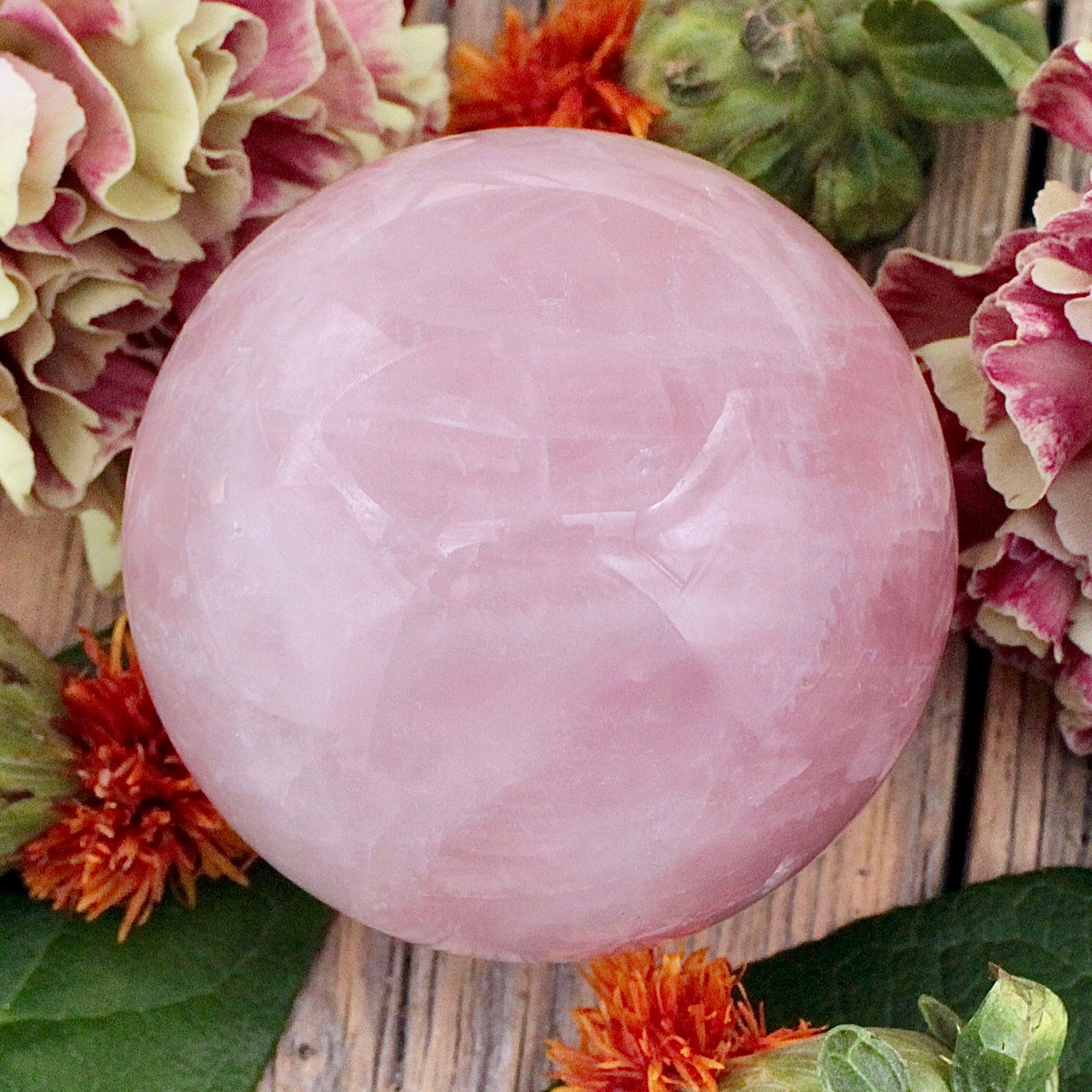 Rose Quartz Sphere B