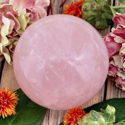 Rose Quartz Sphere D