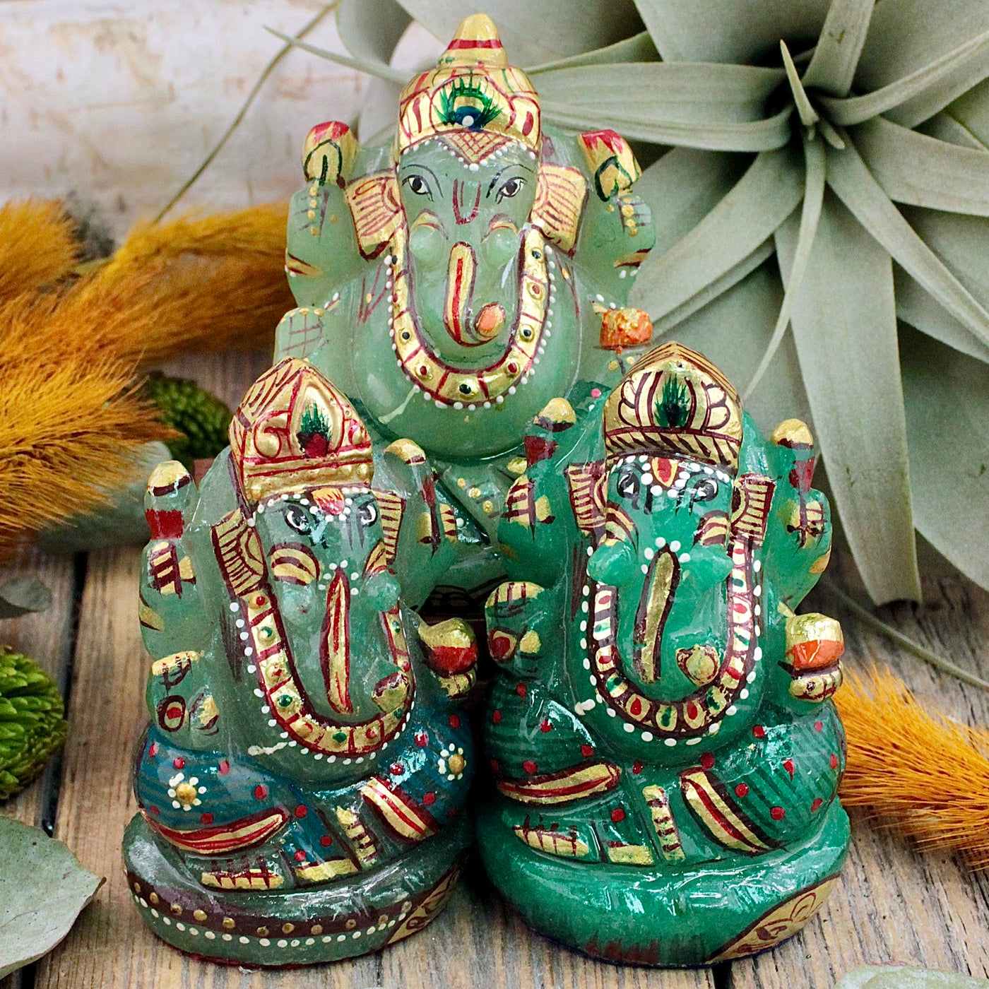 Green Aventurine Ganesha