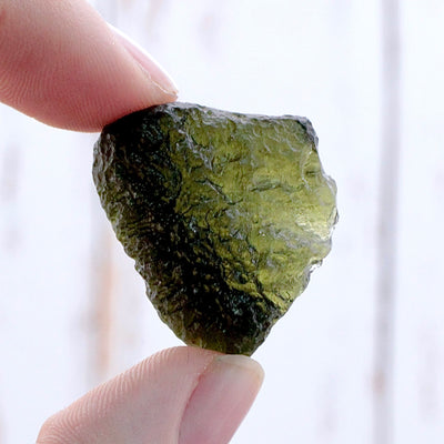Moldavite Raw Specimen 7.1g-to-7.8g-C
