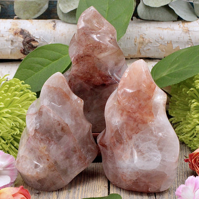 Hematoid Quartz Flame A