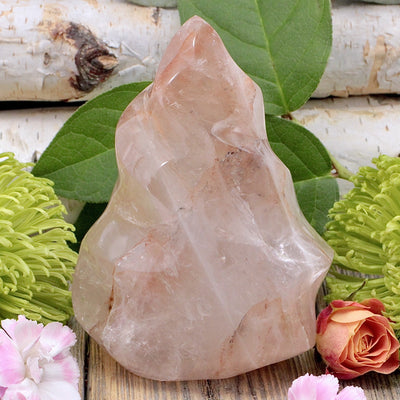 Hematoid Quartz Flame D