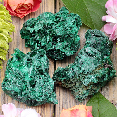 Velvet Malachite Rough Chunk B