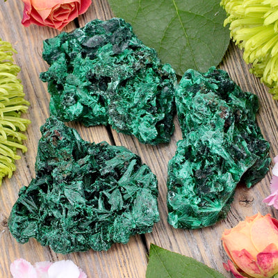 Velvet Malachite Rough Chunk C