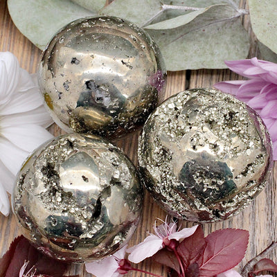 Pyrite Sphere C