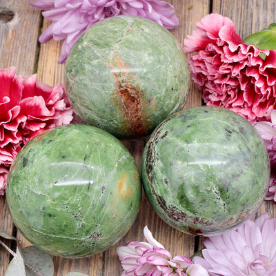Chrysoprase Sphere A