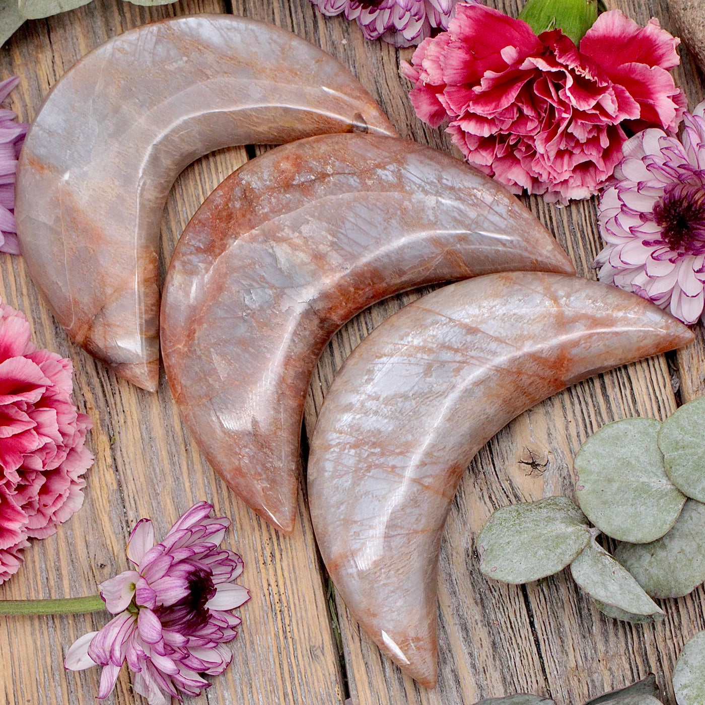 Peach Moonstone Moon
