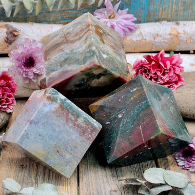 Ocean Jasper Cube C