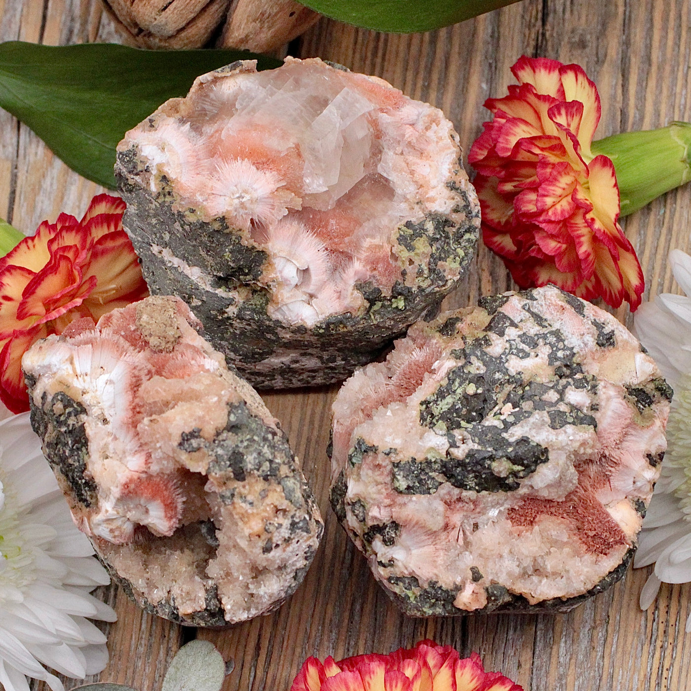 Thomsonite with Mesolite Specimen D
