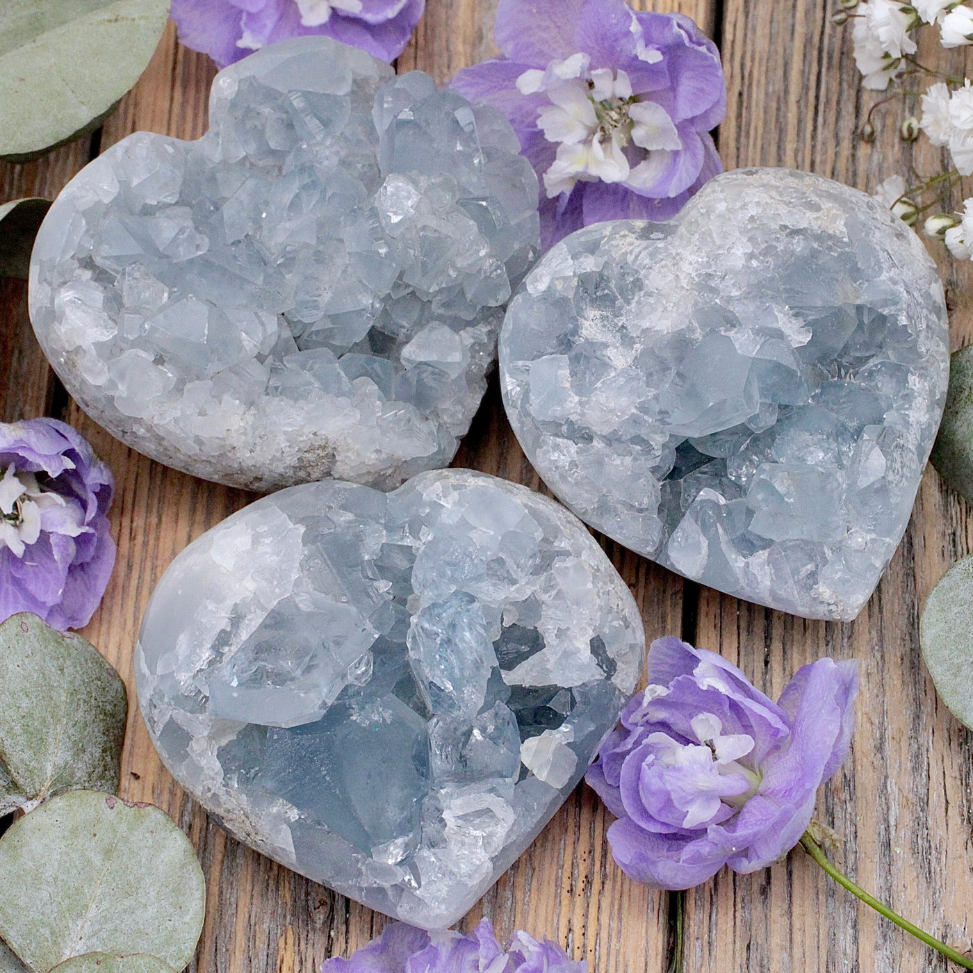 Celestite Heart A