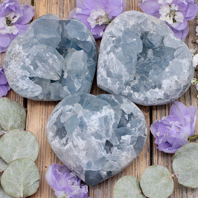Celestite Heart B